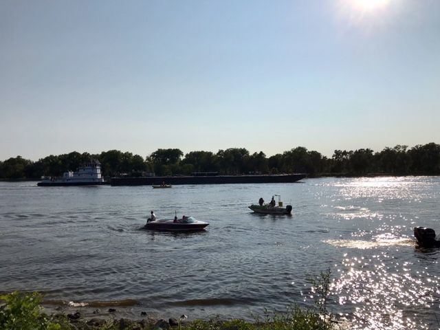 On the river